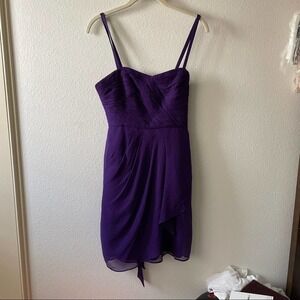 J. Crew Chiffon Tulip Hem Cocktail Dress